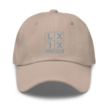 Four Box Logo Dad Hat - Gray Logo by LXIX GOLF CLUB — view 13