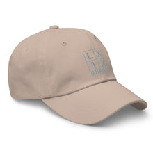 Four Box Logo Dad Hat - Gray Logo by LXIX GOLF CLUB — view 14