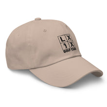 Four Box Logo Dad Hat - Black Logo by LXIX GOLF CLUB — view 14