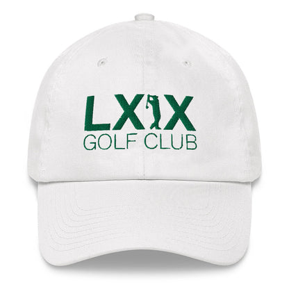 Swinger Logo Dad Hat - Kelly Green Logo by LXIX GOLF CLUB — view 6