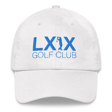 Swinger Logo Dad Hat - Aqua Logo by LXIX GOLF CLUB — view 7