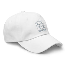 Four Box Logo Dad Hat - Gray Logo by LXIX GOLF CLUB — view 23