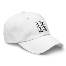Four Box Logo Dad Hat - Black Logo by LXIX GOLF CLUB — view 23