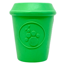 Coffee Cup Rubber Dog Chew Toy for Power Chewers | Treat Dispenser | USA Made