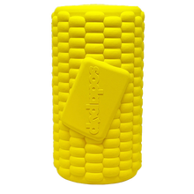 Corn on the Cob Dog Toy - Durable Rubber Treat Dispenser | USA Made