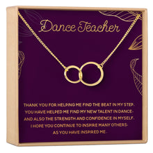 Dance Teacher Necklace, Multiple Styles Jewelry