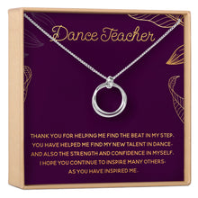 Dance Teacher Necklace, Multiple Styles Jewelry