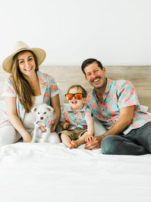 Washed Out BBQ Shirt matching adult & pet apparel detail 3