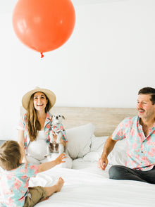 Washed Out BBQ Shirt matching adult & pet apparel detail 5