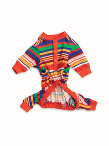 Groovin' Retro Pajama matching adult & pet apparel detail 5