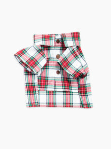 Chalet Flannel (Dog & Kid Sizes Only) matching adult & pet apparel detail 4