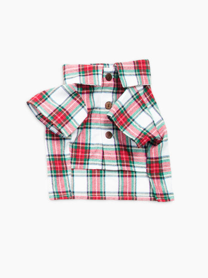 Chalet Flannel (Dog & Kid Sizes Only) matching adult & pet apparel detail 4