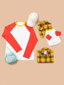 Sandlot Baseball Tee matching adult & pet apparel detail 3