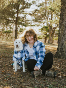Big Sky Flannel (Dog & Kid Sizes Only) matching adult & pet apparel detail 7