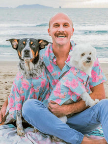 Washed Out BBQ Shirt matching adult & pet apparel