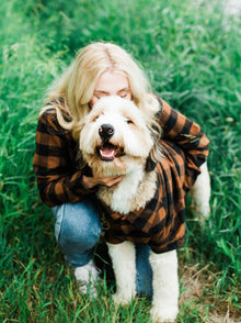 Lodge Flannel matching adult & pet apparel detail 5