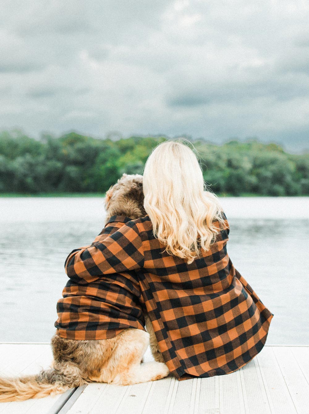 Lodge Flannel matching adult & pet apparel