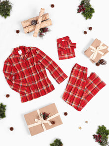 Fleece Plaid Pajama (Adult Sizes Only) adult apparel detail 5