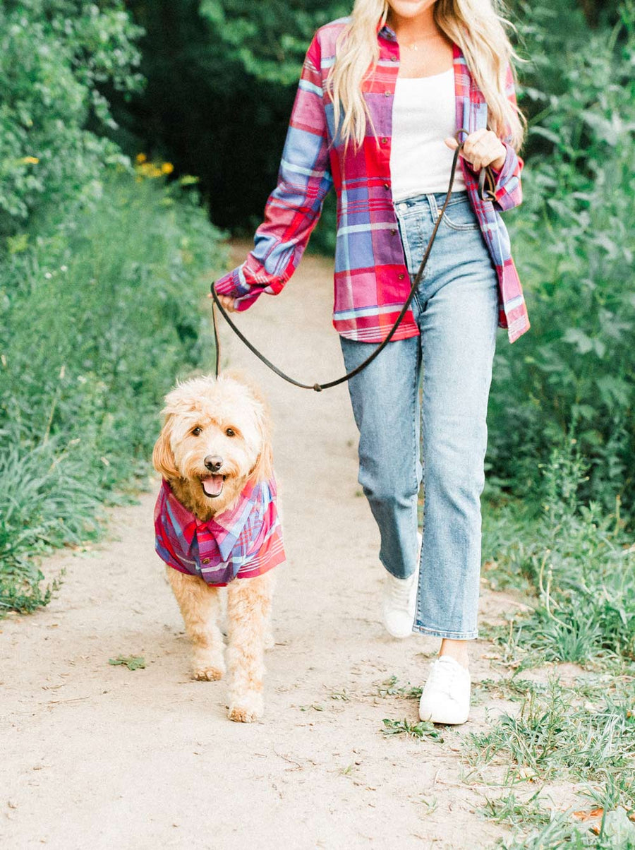 The Orchard Flannel — Matching Shirts for You & Your Dog
