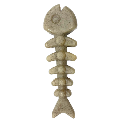 Fish Bone Nylon Dog Toy for Aggressive Chewers | USA Made | SodaPup