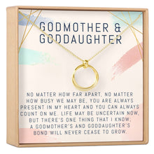 Godmother & Goddaughter Necklace, Multiple Styles Necklace