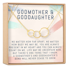 Godmother & Goddaughter Necklace, Multiple Styles Necklace