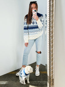 Nordic Sweater (Kid Sizes Only) matching adult & pet apparel detail 4