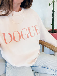 Dogue Crewneck matching adult & pet apparel detail 4
