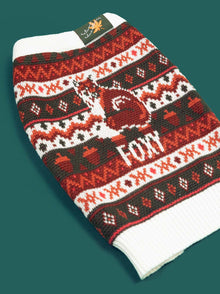 Foxy Sweater pet apparel detail 2