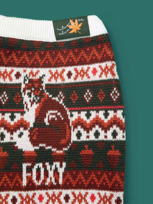 Foxy Sweater pet apparel detail 4