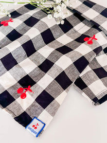 Sweet Dreams Pajamas matching adult & pet apparel detail 2