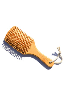 Bamboo paddle hair brush