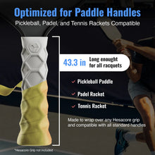 Hesacore Hesatac Pickleball Paddle Overgrip – Yellow pickleball accessory, supplier image 2