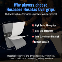 Hesacore Hesatac Pickleball Paddle Overgrip – Turquoise pickleball accessory, supplier image 5