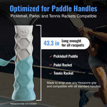 Hesacore Hesatac Pickleball Paddle Overgrip – Turquoise pickleball accessory, supplier image 2