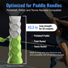 Hesacore Hesatac Pickleball Paddle Overgrip – Neon Green pickleball accessory, supplier image 2