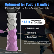 Hesacore Hesatac Pickleball Paddle Overgrip – Pink pickleball accessory, supplier image 2