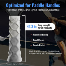 Hesacore Hesatac Pickleball Paddle Overgrip – White pickleball accessory, supplier image 2