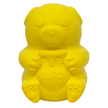 Honey Bear eDispenser - Durable Rubber Treat Dispenser for Dogs | USA Made
