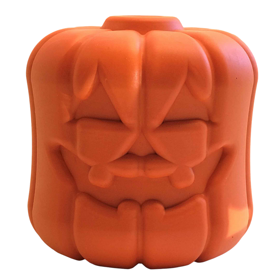 Jack O' Lantern Dog Toy - Durable Halloween Chew Toy for Large Dogs | USA Made