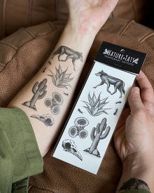 Desert Wild Temporary Tattoo