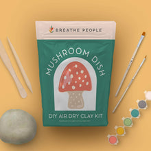 DIY Air Dry Clay Kit- Make Your Own Mushroom Dish