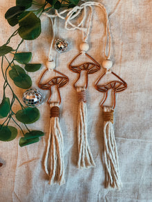 Mushroom Car Charm