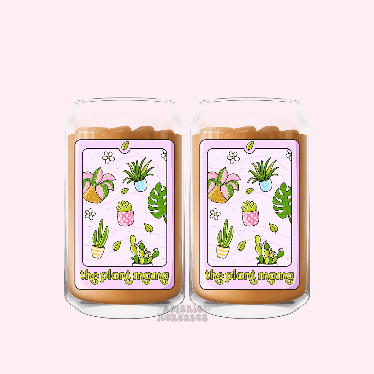 Western Vibes Glass Cup