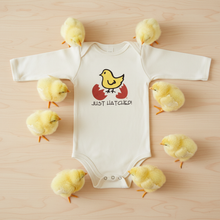 Just Hatched Long-Sleeve Romper