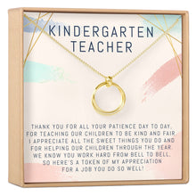 Kindergarten Teacher Necklace, Multiple Styles Jewelry