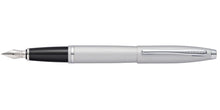 Calais™ Satin Chrome Stainless Steel Fine Nib Fountain Pen