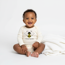 Local Honey Bumble Bee Long-Sleeve Romper
