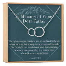 Loss of Father Necklace, Multiple Styles Necklace