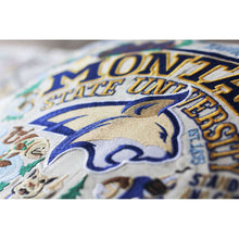 Montana State University Collegiate Embroidered Pillow by CatStudio